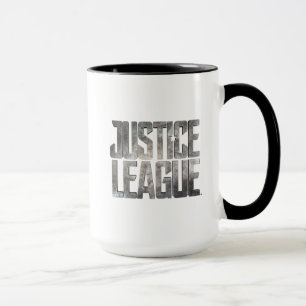 Justice League   Justice League Metall-Logo Tasse