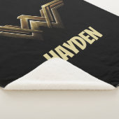 Justice League | Metallic Wonder Woman Symbol Sherpadecke (3/4)