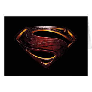 Justice League Metallisches Superman-Symbol