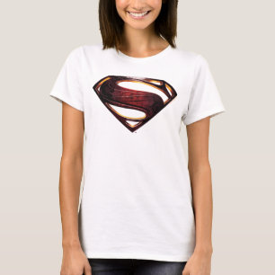 Justice League   Metallisches Superman-Symbol T-Shirt
