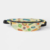 Justice League Superhelden-Abzeichenmuster Bauchtasche (Vorderseite)