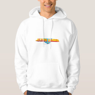 Justice League Thin Name und Schild-Logo Hoodie