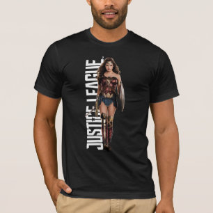 Justice League   Wonder Woman auf dem Schlachtfeld T-Shirt