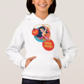 Justice League Wonder Woman Holiday Bauble Hoodie (Vorderseite)