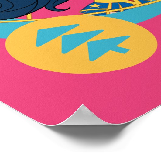 Justice League Wonder Woman Holiday Bauble Poster (Ecke)