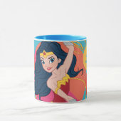 Justice League Wonder Woman Holiday Bauble Tasse (Zentrum)