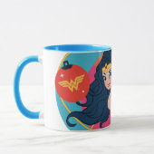 Justice League Wonder Woman Holiday Bauble Tasse (Links)