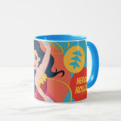 Justice League Wonder Woman Holiday Bauble Tasse (VorderseiteRechts)