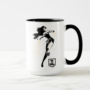 Justice League   Wonder Woman mit Lasso Pop Art Tasse