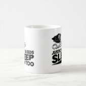 Justice Needs Sleep Too Law Enforcement Minimalist Kaffeetasse (Mittel)