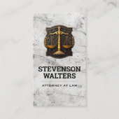 Justice Scales Graphic | Lawyer Terminkarte (Vorderseite)