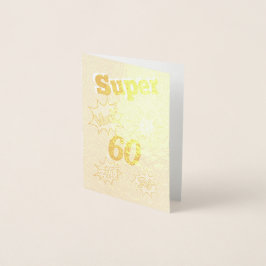 Justice Superhero Foto Template Vater Geburtstag Folienkarte