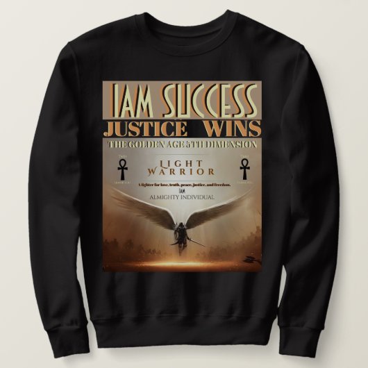 JUSTICE WINS SWEATSHIRT (Design vorne)