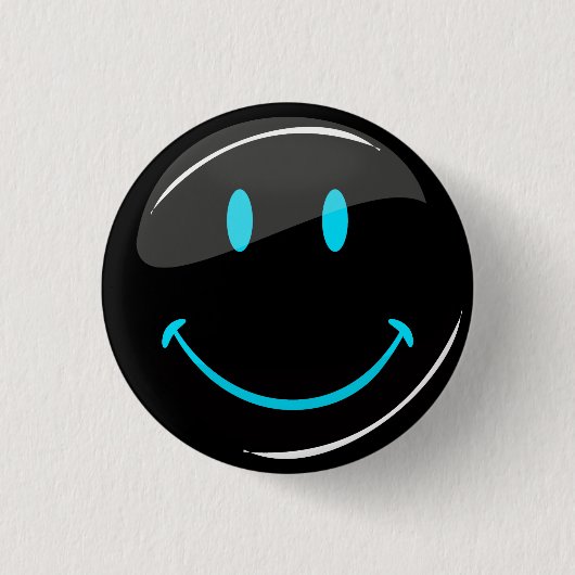 Justierbares Farbneon-Schwarzes Button (Vorderseite)