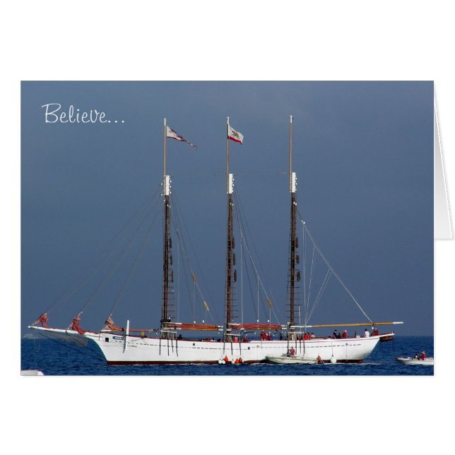 Justieren Sie unsere Segel-Karte (Vorderseite (Horizontal))