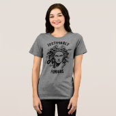 Justifiably Furious feat. Medusa Tri-Blend Shirt (Vorderseite voll)