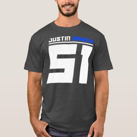 JUSTIN BARCIA 51 SUPERCROSS MOTOCROSS TSHIRT FAN (Vorderseite)