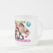 Justin Bieber Glastasse Mattglastasse (VorderseiteRechts)