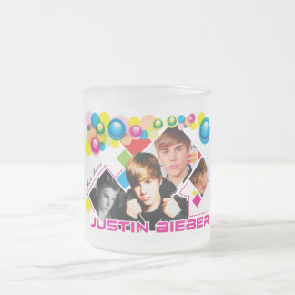 Justin Bieber Glastasse Mattglastasse