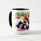Justin Bieber Tasse (Vorderseite Links)