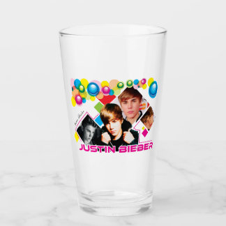 Justin Bieber Trinkgeschirr Glas