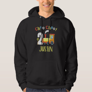 Justin Choo Choo Two Train 2. Geburtstag 2 Hoodie