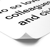 Justin Dart Zitat 1 Poster (Ecke)