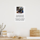 Justin Dart Zitat 1 Poster (Küche)