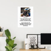 Justin Dart Zitat 1 Poster (Heimbüro)