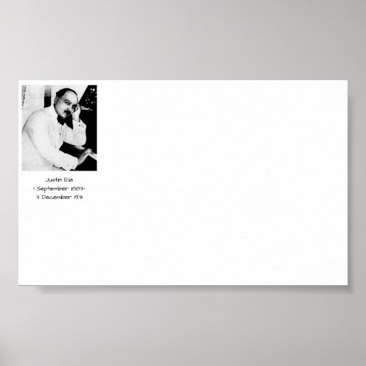 Justin Elie Poster (Vorne)