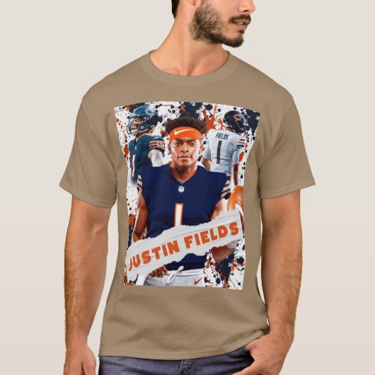 Justin Fields Geschenk T-Shirt (Vorderseite)