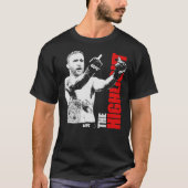 Justin Gaethje Der wesentliche T - Shirt des Highl (Vorderseite)