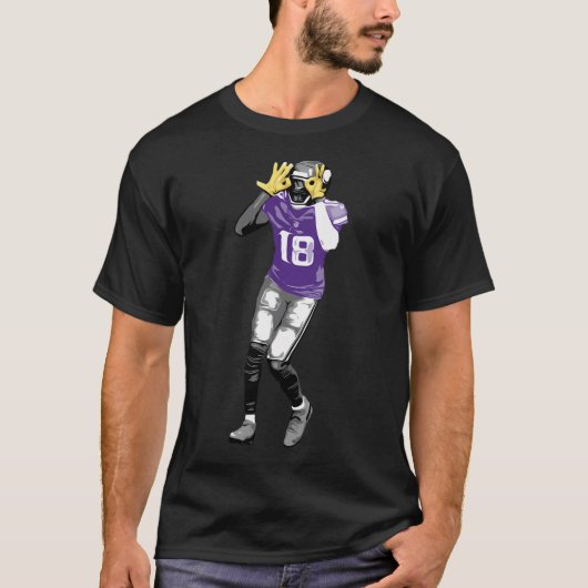 Justin Jefferson T-Shirt (Vorderseite)