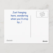 Justin Postkarte (Rückseite)