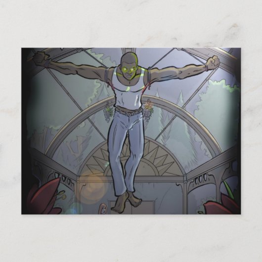 Justin Postkarte (Vorderseite)