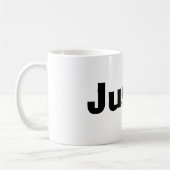 Justin-Tasse Kaffeetasse (Links)