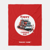 Justin Tru$#%: Bühne verlassen verlassen Fleecedecke (Vorderseite)