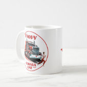 Justin Tru$#%: Bühne verlassen verlassen Kaffeetasse (Vorderseite Links)