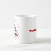 Justin Tru$#%: Bühne verlassen verlassen Kaffeetasse (Mittel)