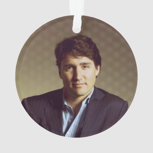 Justin Trudeau 2014 Ornament (Rückseite)