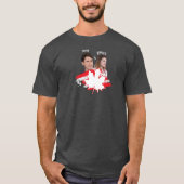 Justin Trudeau Chrystia Freeland Dumb & Dumber T-Shirt (Vorderseite)
