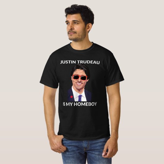 Justin trudeau cool T-Shirt (Vorne ganz)