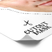 Justin Trudeau Costume Mask Poster (Ecke)