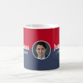 Justin Trudeau für Präsidenten Coffee Mug Kaffeetasse (Mittel)