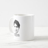 Justin Trudeau - he Mädchen --.png Kaffeetasse (Vorderseite Links)