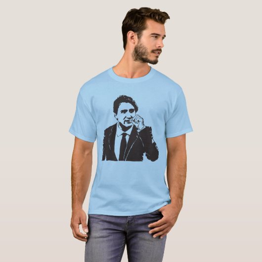 Justin Trudeau. T-Shirt (Vorne ganz)