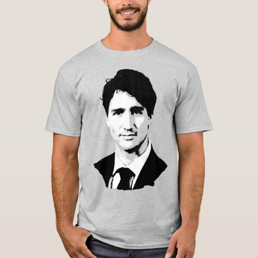 Justin Trudeau T-Shirt (Vorderseite)