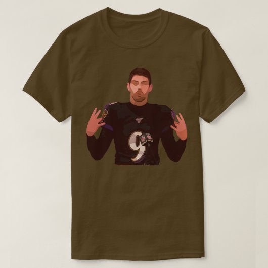 Justin Tucker Presser T-Shirt (Design vorne)