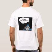 Justin.tv Logo (groß), Syncing. T-Shirt (Rückseite)