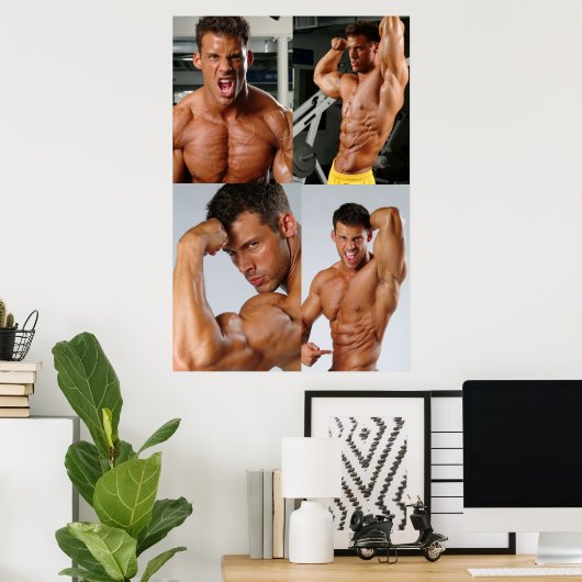 Justin Woltering Fan Poster (Heimbüro)